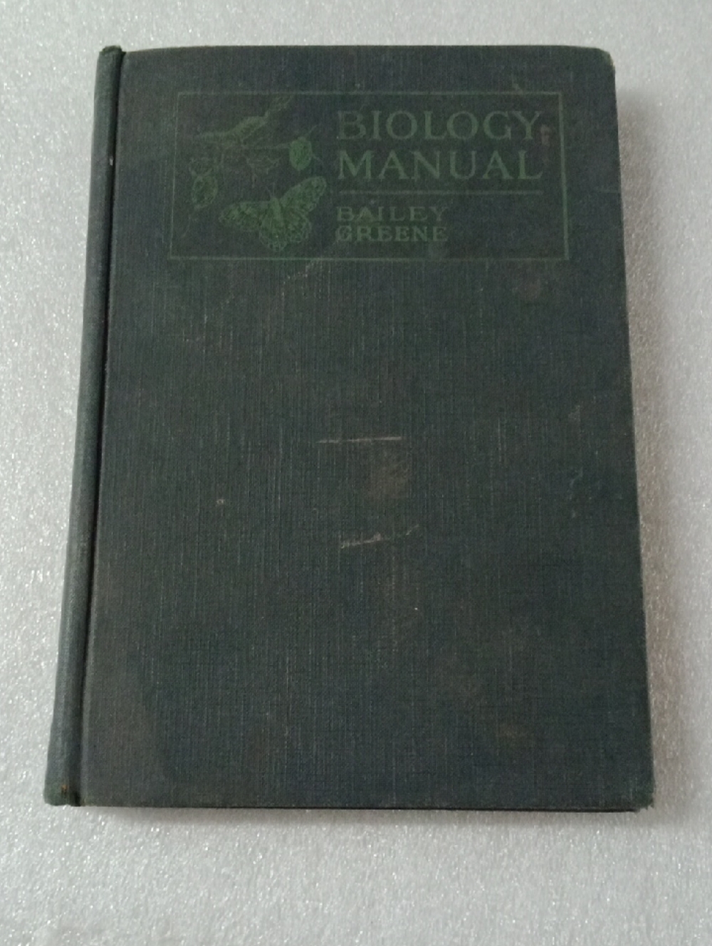 1922 First Edition Biology Manual